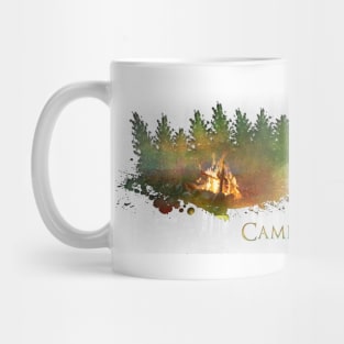 Camellia Character Silhouette Art Mug